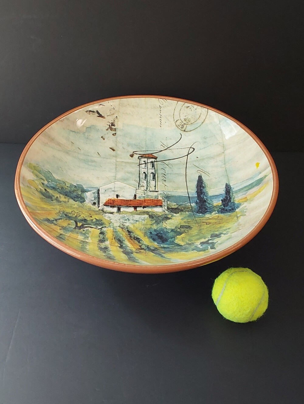 Williams-Sonoma Ceramic Serving Bowl 14" diameter